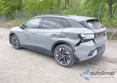 2021 Volkswagen Id.4 Pro S из США, поврежденный, VIN WVGTMPE27MP058829